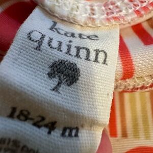 Kate Quinn girls long sleeve rash guard swim top